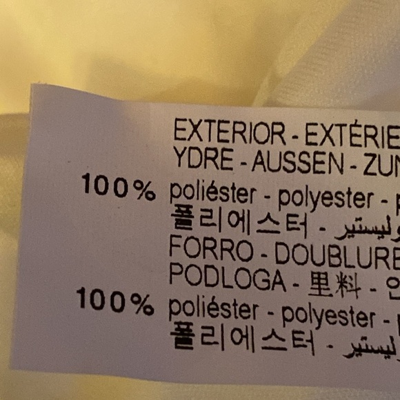 NWT. Zara White Knit Fabric Midi Dress with Asymmetric Neckline. Size XL - Picture 9 of 10